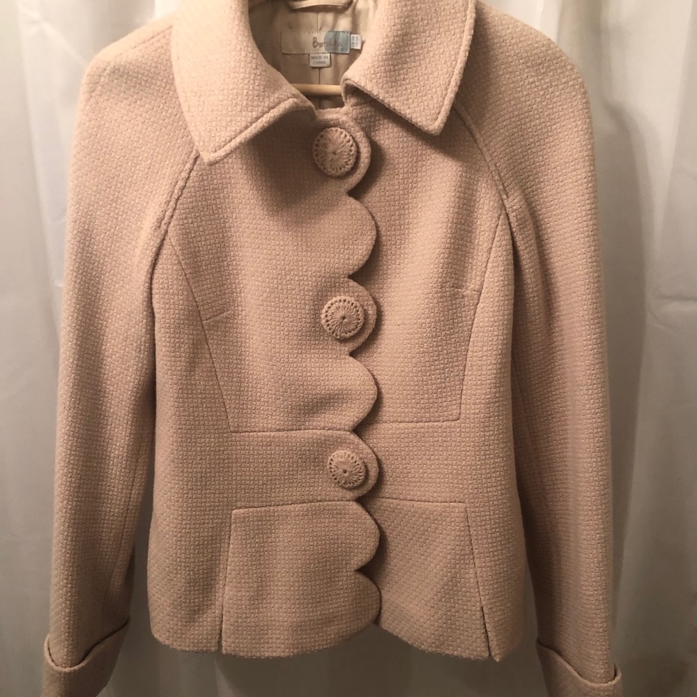 Boden Dress Jacket tweed pink size 4R
